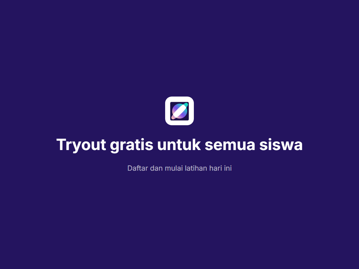 Banner promosi Tutorpintar